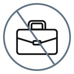 No work icon